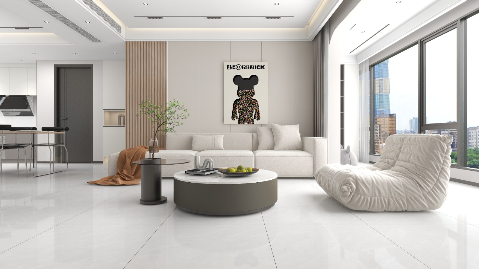 CFD8137-LH 灰冰玉-客餐厅